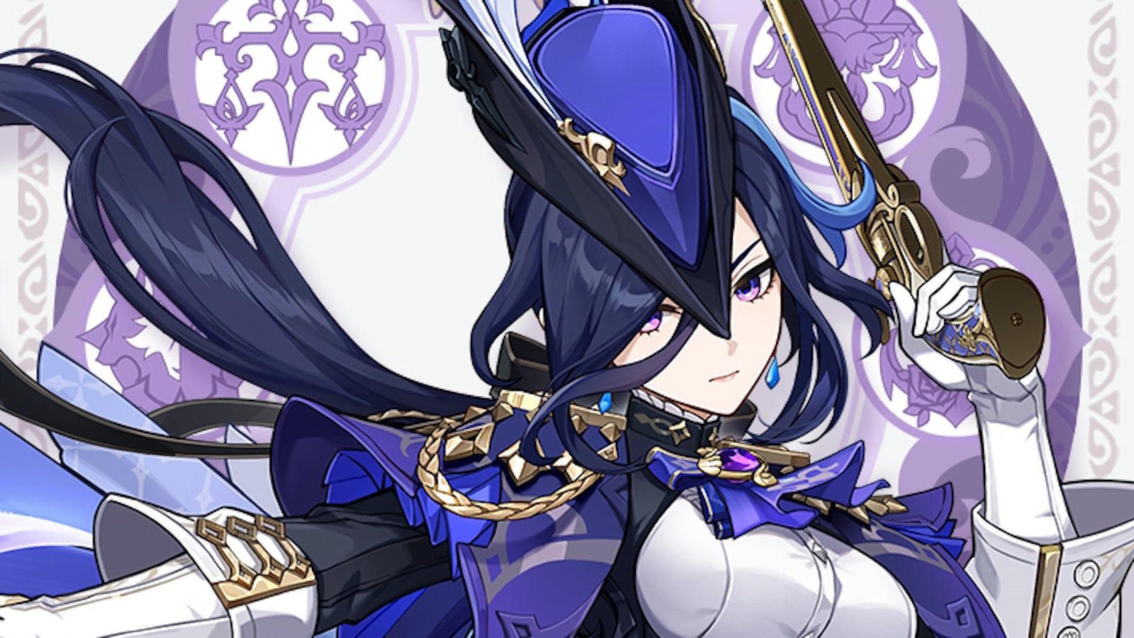 1600x900 Genshin Impact Clorinde materials, kit, and Constellations