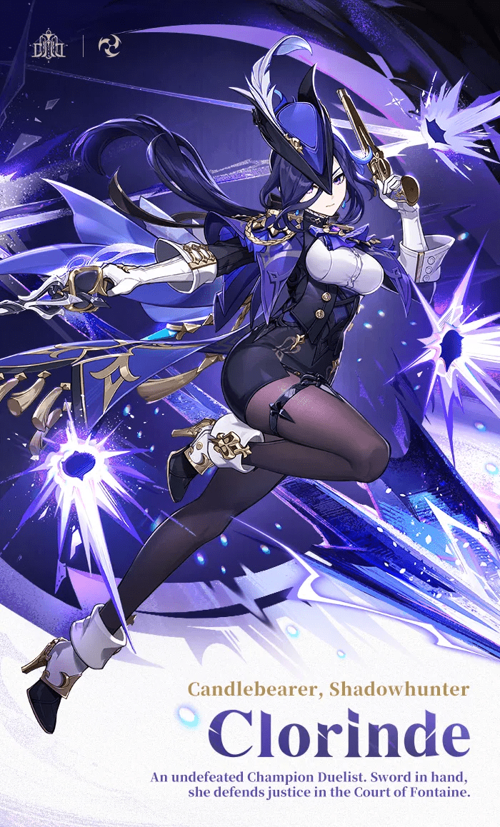 700x1158 Clorinde Talents and Skills Brief Explanation. Genshin Impact Guides and News