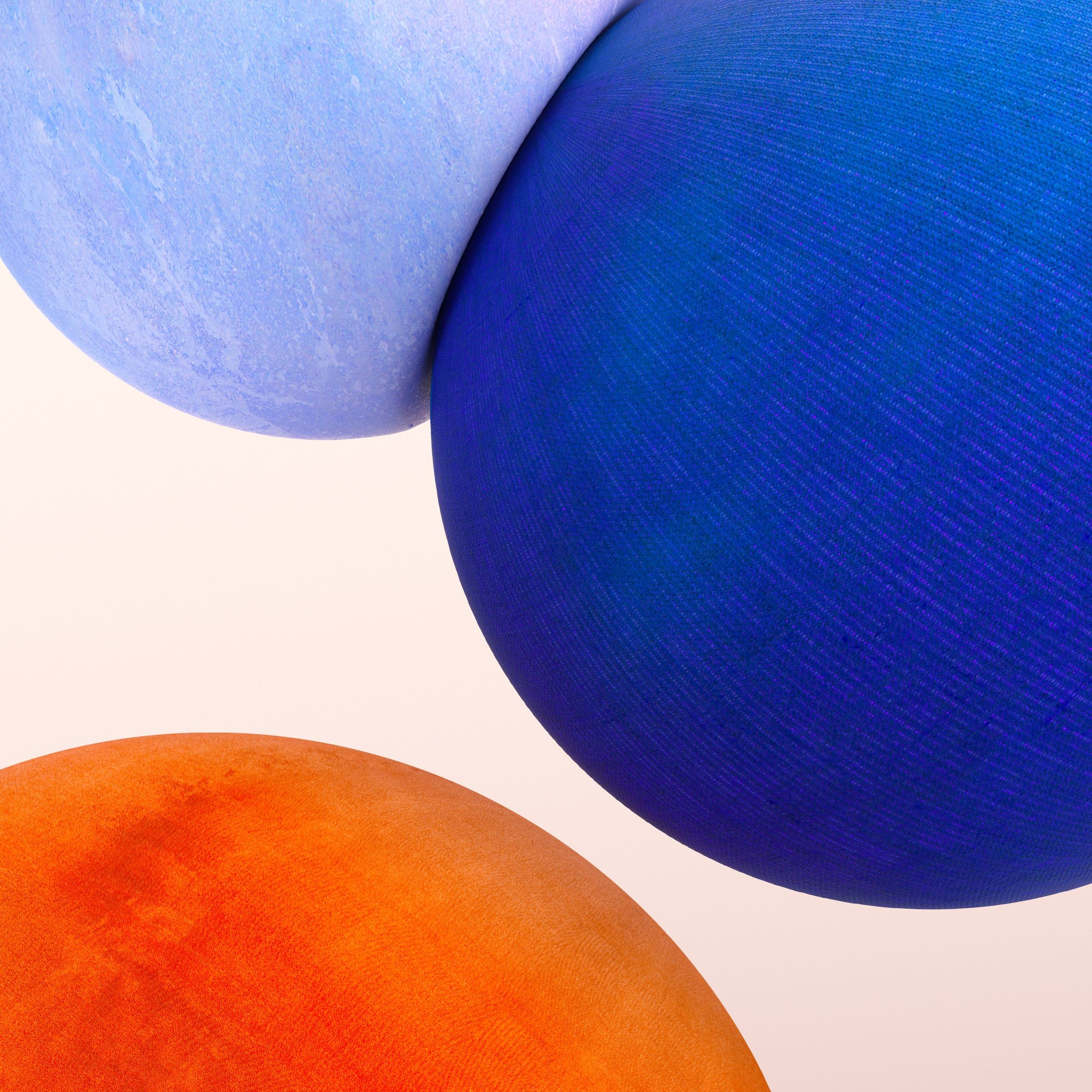2400x2400 Wallpaper Papel de Parede Galaxy A14 5g, Smartphone, Fhd, Blue, Azure, Background Free Image
