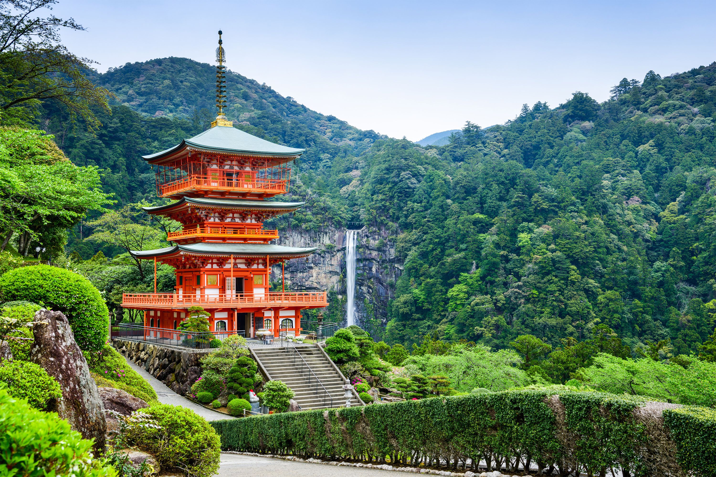 3000x2000 Nachi Waterfall Japan Wallpaper​-Quality Free Image and Transparent PNG Clipart