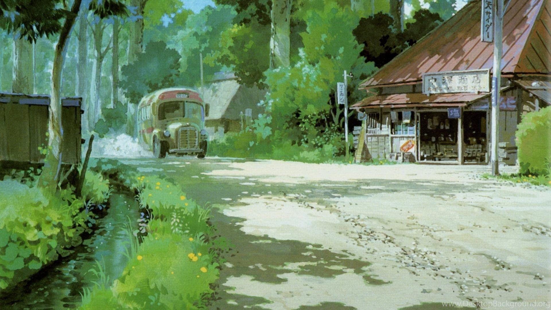 1920x1080 My Neighbour Totoro Wallpaper Desktop Background