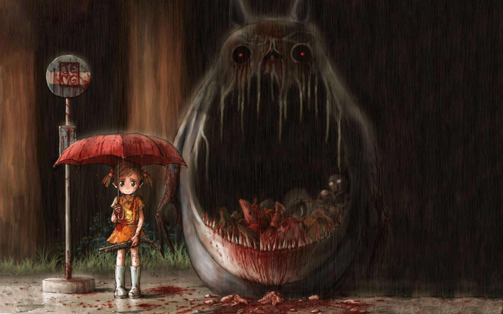 1680x1050 My Neighbor Totoro wallpaperx1050