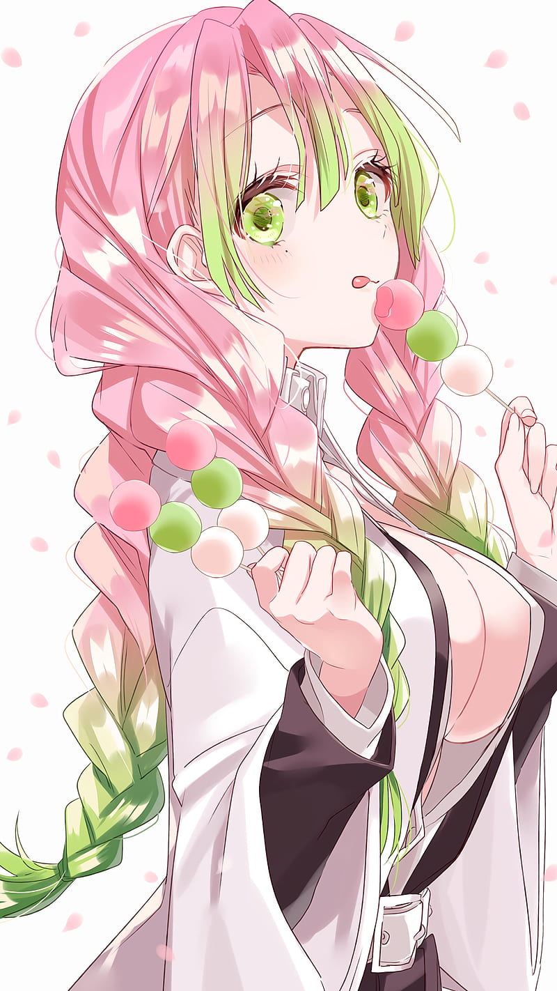 800x1422 Mitsuri Kanroji, HD phone wallpaper