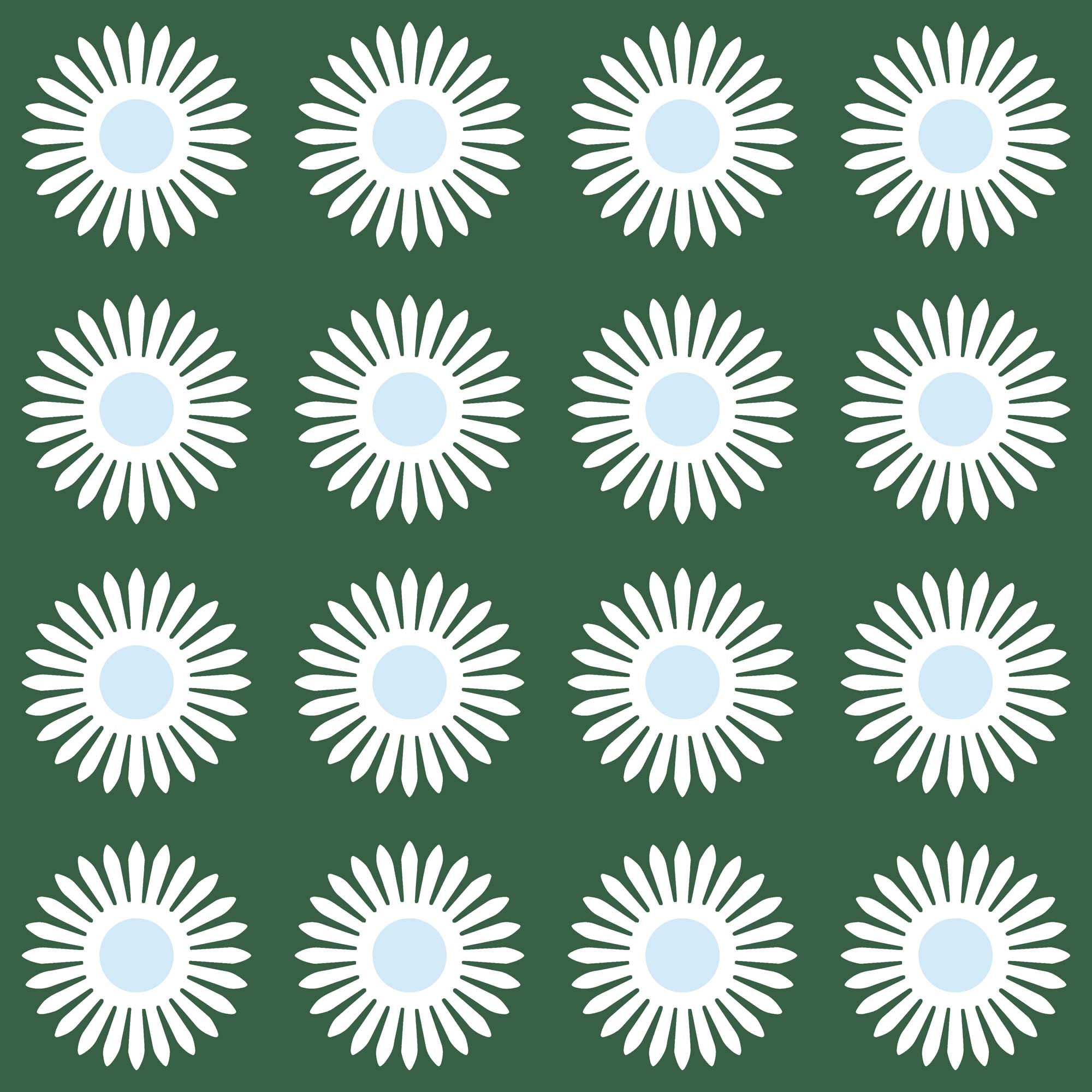 2000x2000 American Daisy Traditional Wallpaper. Colorful Prints, Wallpaper, Pajamas, Home Decor, & More
