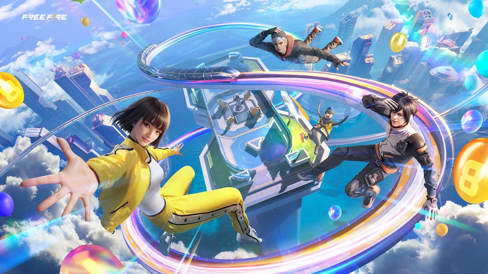 1600x900 Garena Free Fire Turns 8: A Celebration of Infinite Rewards, Iconic Collectibles, and Endless Possibilities to Battle in Style