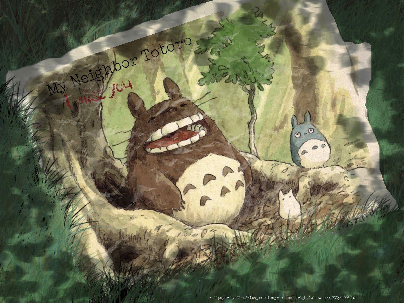 1600x1200 My Neighbor Totoro wallpaper, My Neighbor Totoro, Totoro, Studio