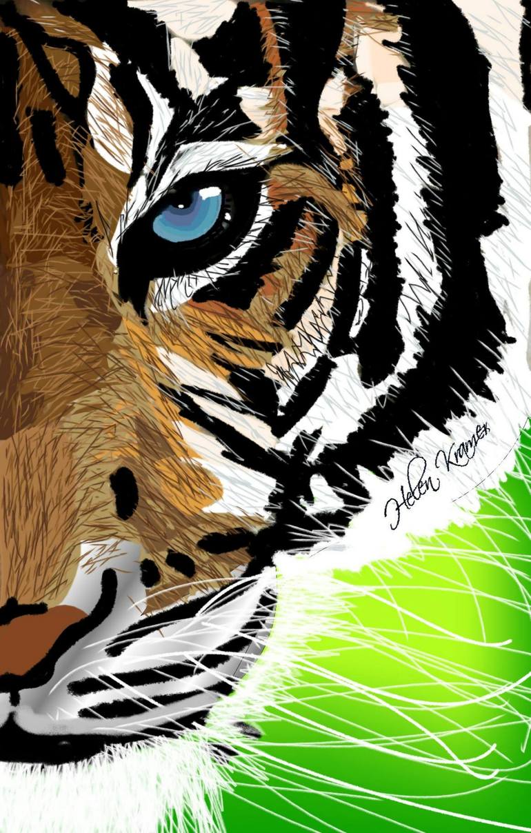770x1208 Pouncing Tiger