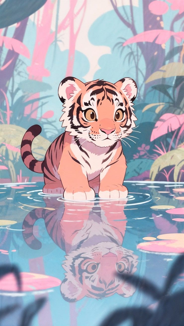 740x1313 Black white tiger drawing Image