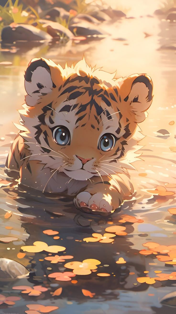 736x1313 Cute. Cute animal drawings, Cute animals image, Anime animals