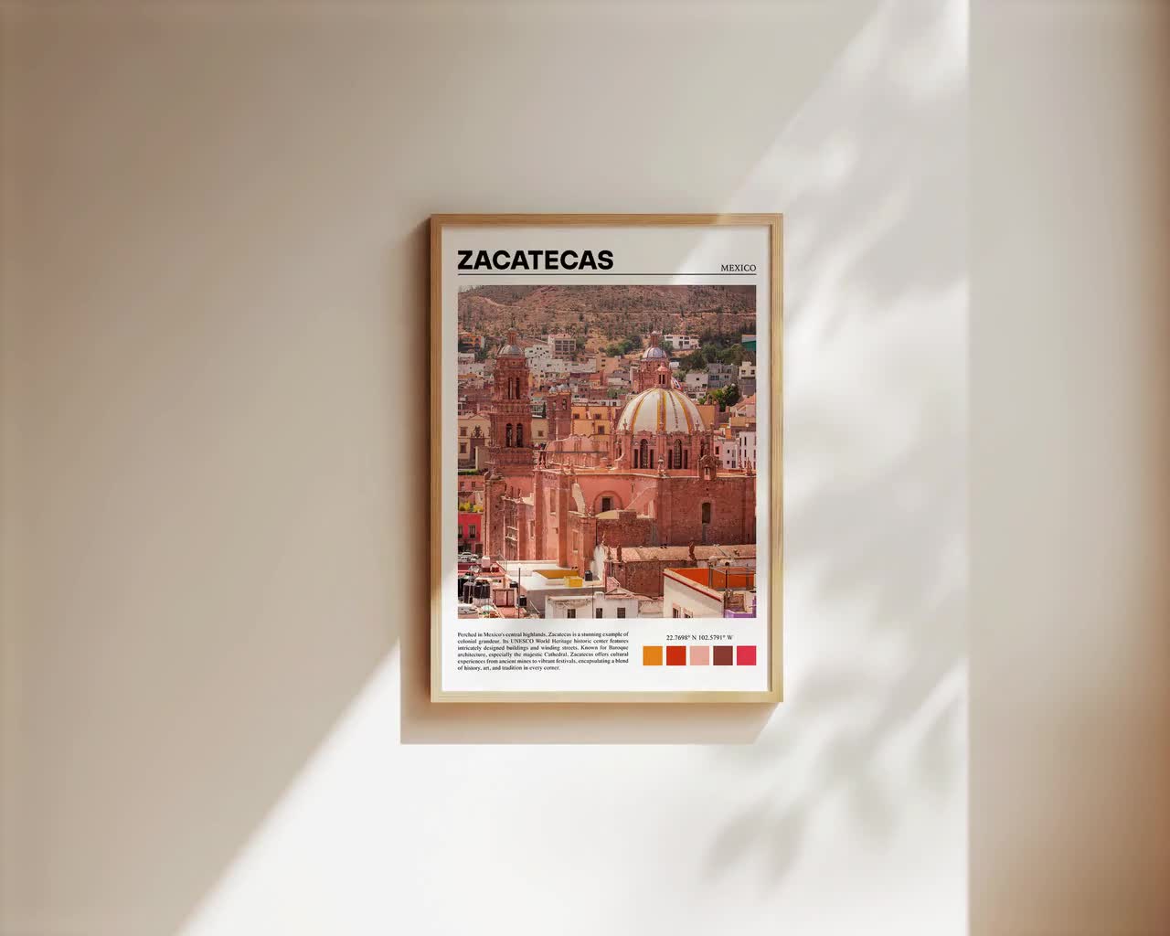 1280x1024 Zacatecas Photo Poster Print, Zacatecas Colorful Wall Art, Zacatecas Photography, Zacatecas Travel, Zacatecas Mexico, Travel Gift