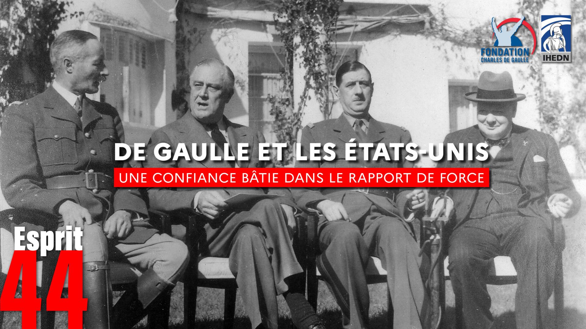 1920x1080 De Gaulle Et Les États Unis : Une Confiance Bâtie Dans Le Rapport De Forces'IHEDN : Institut Des Hautes études De Défense Nationale