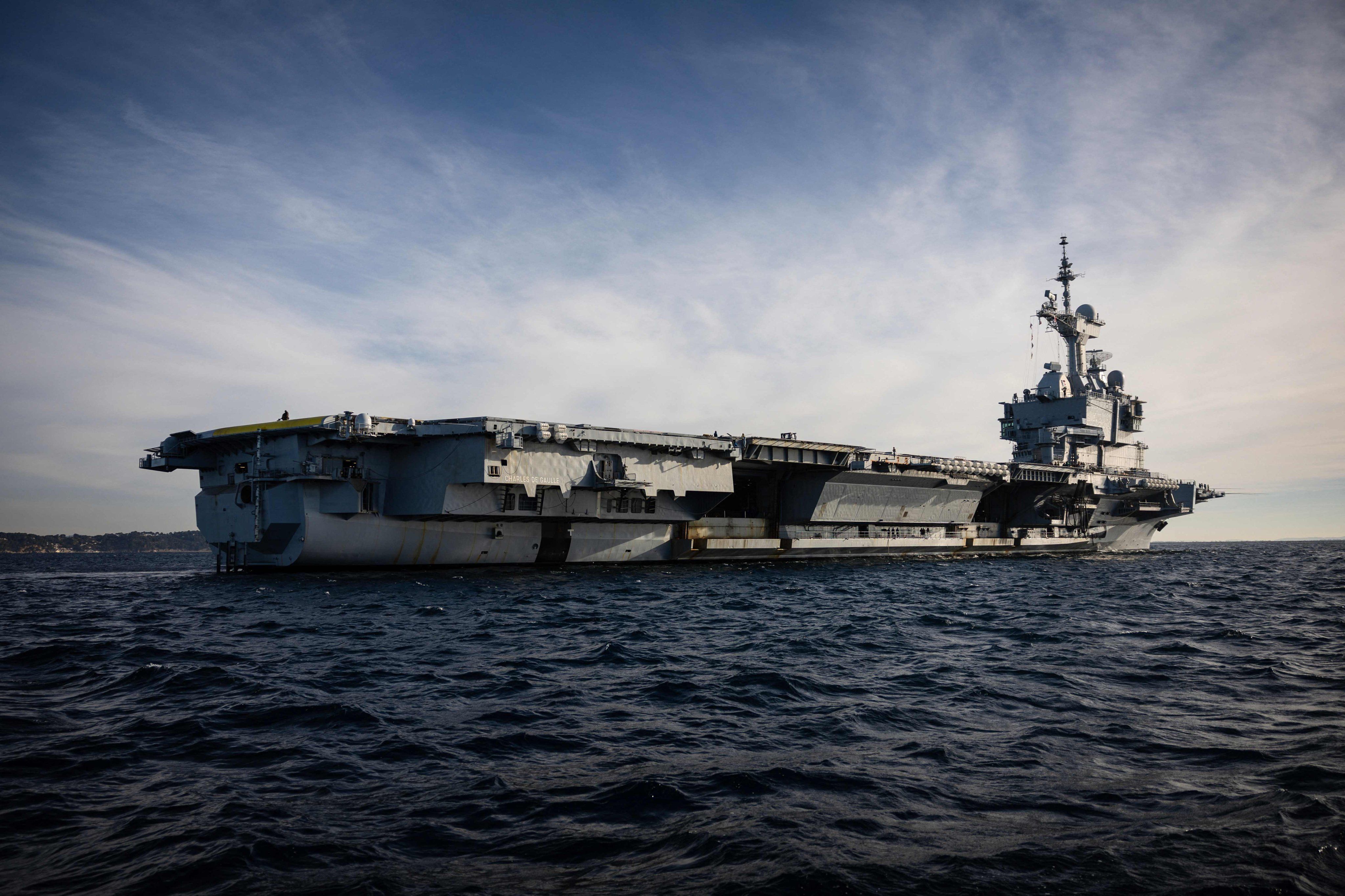 4095x2730 Iran War: Macron Orders France's Nuclear Powered Aircraft Carrier To The Mediterranean. South China Morning Post