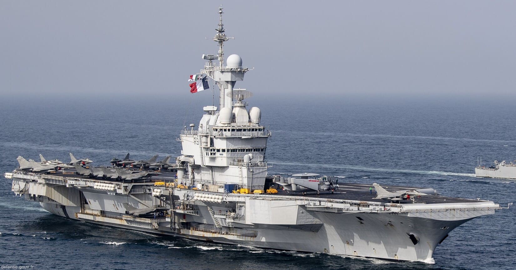 1650x865 The Chinese Navy closely monitored the French nuclear aircraft carrier Charles de Gaulle during its recent deployment in the Pacific