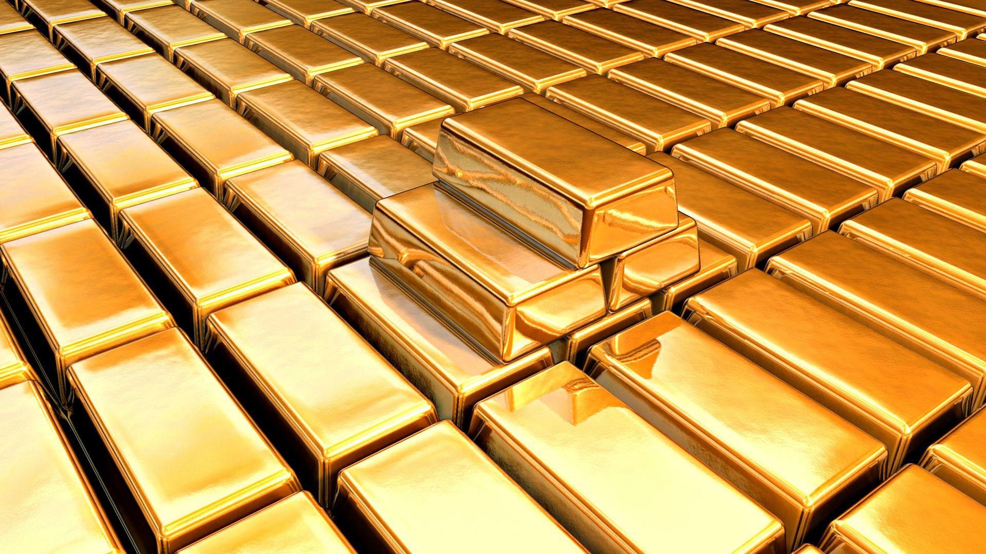1920x1080 Gold Bars HD Money Wallpaper