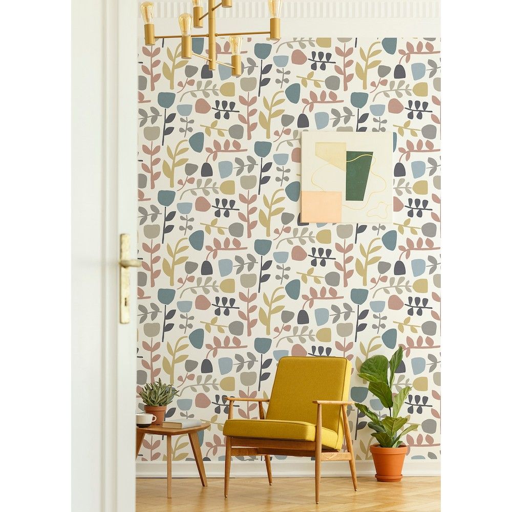 1000x1000 4066 26539 Pastel Abstract Tulips Wallpaper By A Street
