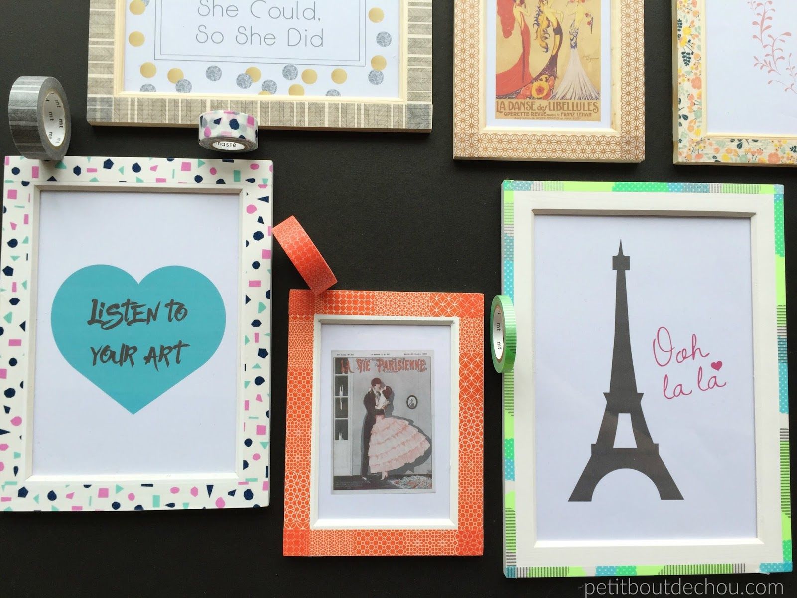 1600x1200 Washi Tape Frame DIY Bout de Chou