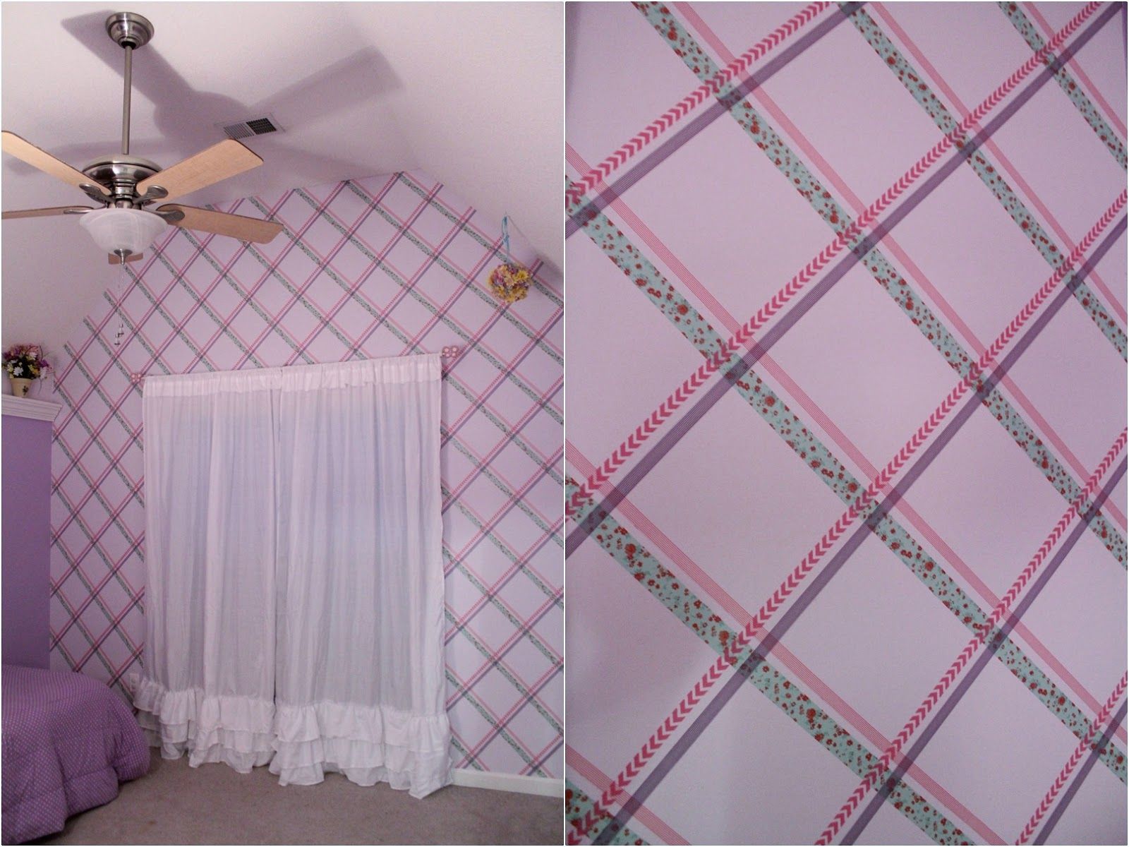 1600x1200 Callie's Crafts: Washi Tape Wall Pattern