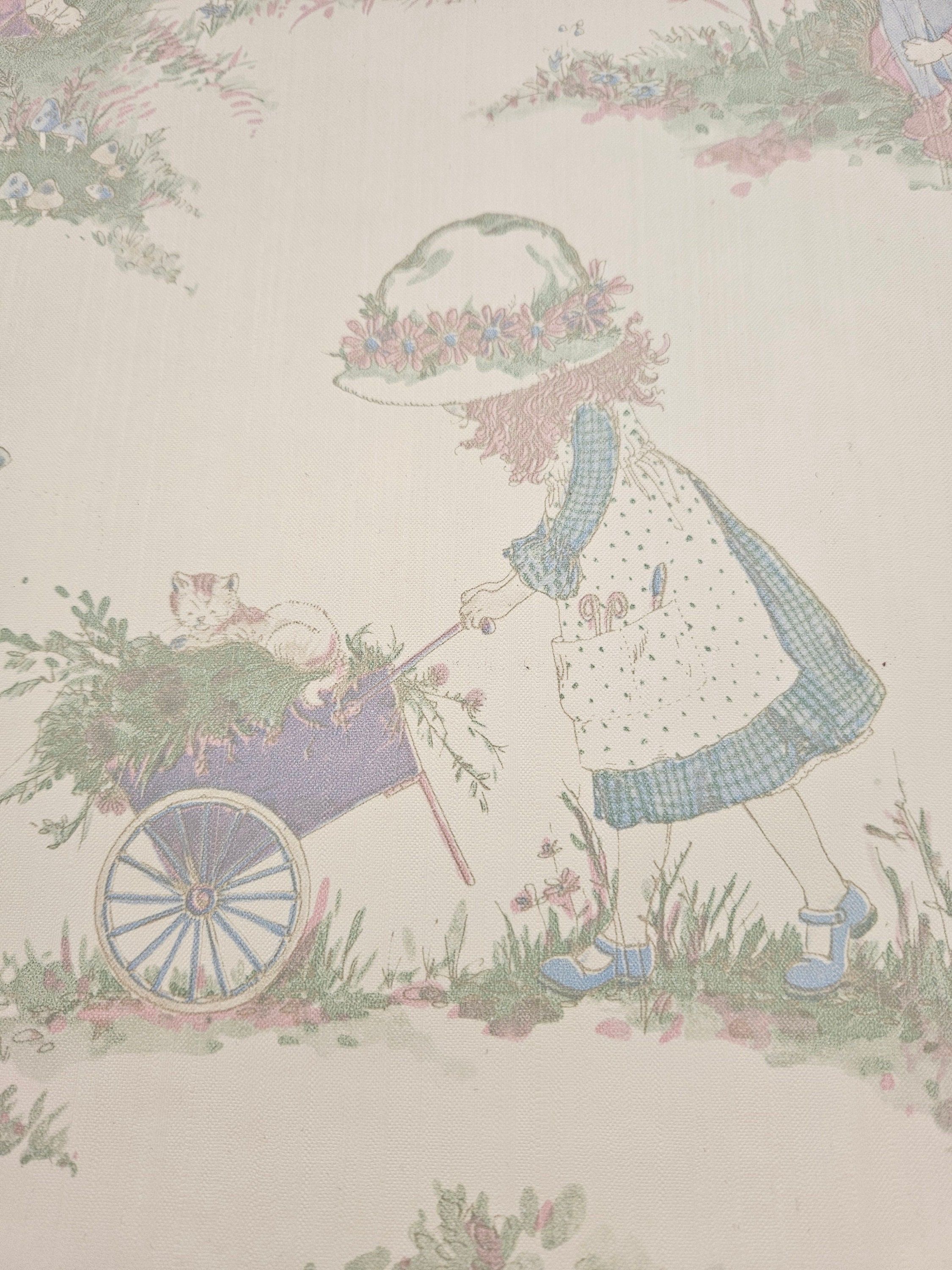 2250x3000 1970s Holly Hobbie Design Wallpaper