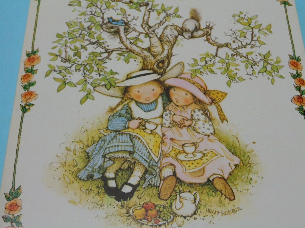 1024x768 80s Holly Hobbie A5 Notebook cm thick. my sweet 80s