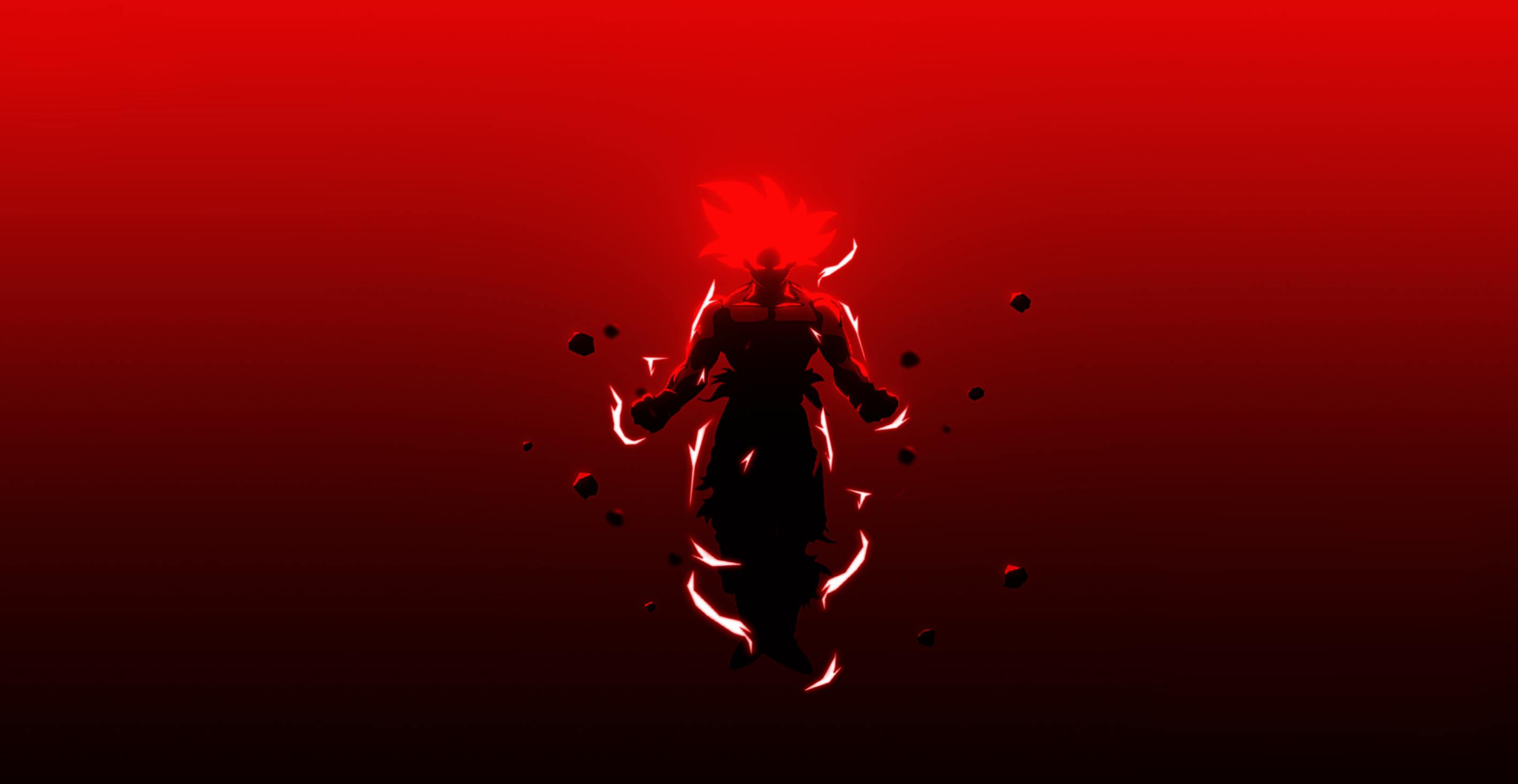 2834x1464 Goku Ui Mui Red & Black