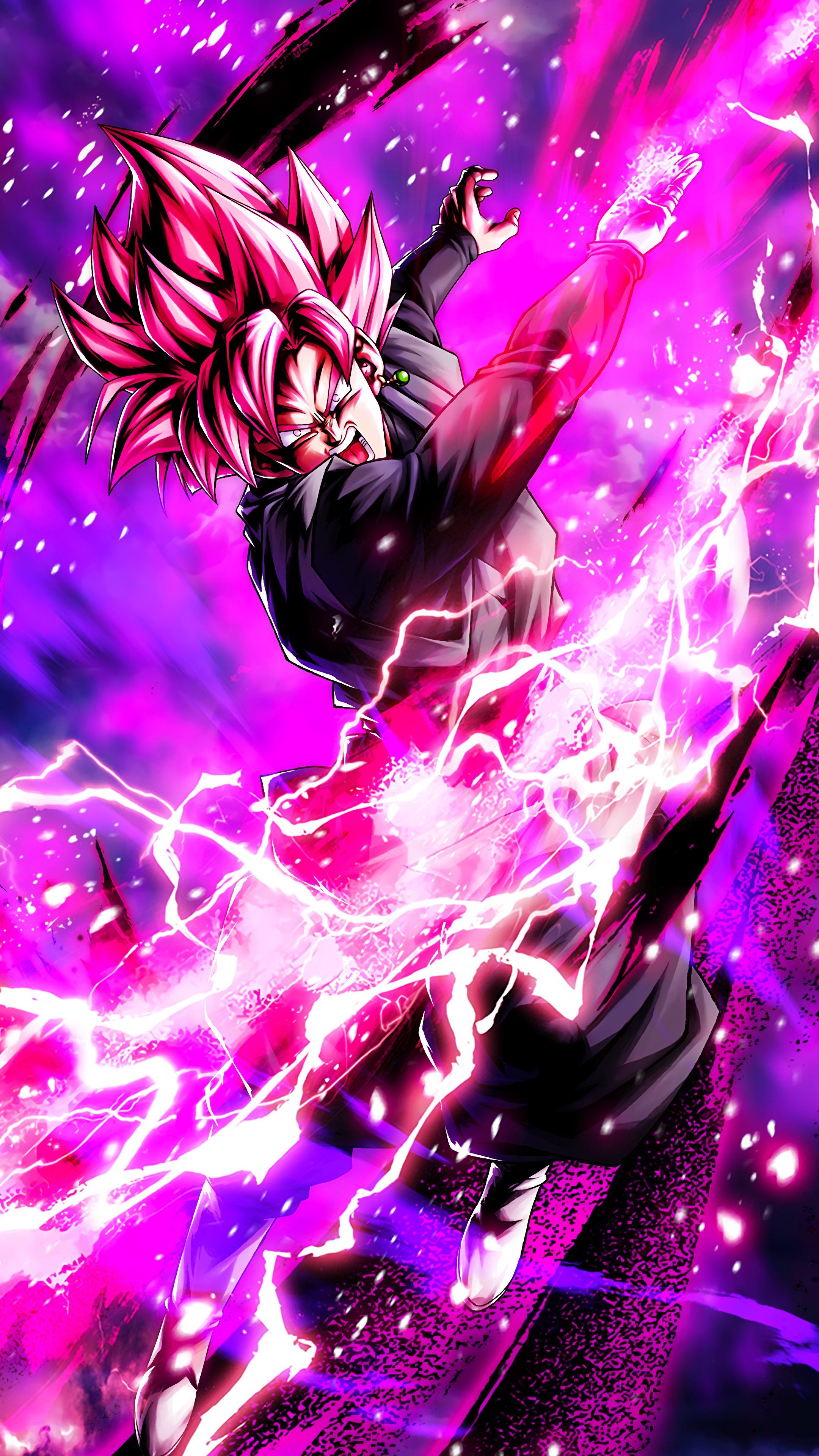 2160x3840 Goku Black Rose 4k iPhone Wallpaper