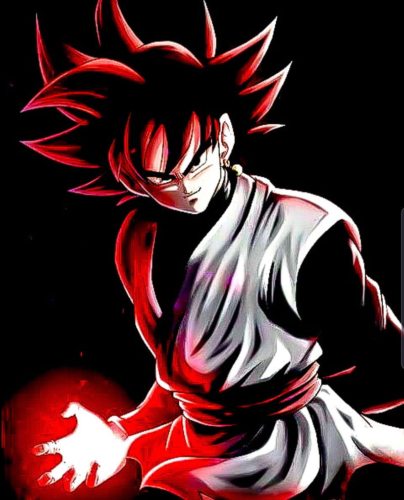 800x990 HD red goku black wallpaper