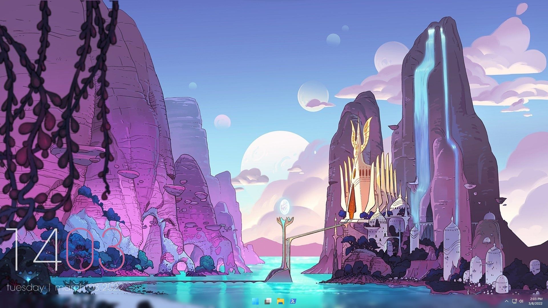 1920x1080 Bright Moon makes a nice desktop wallpaper