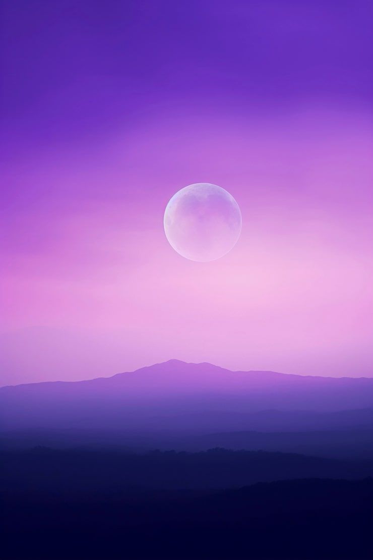 740x1110 Bright Moon Background Photo Free High Quality Picture
