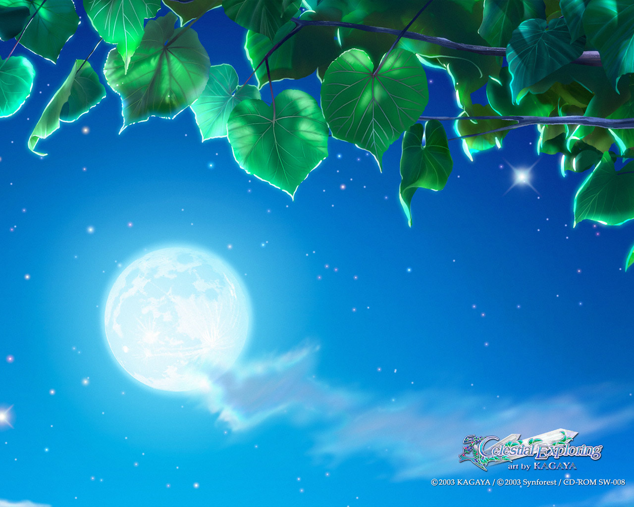 1280x1024 Bright Moon Wallpaper Wallpaper 13629