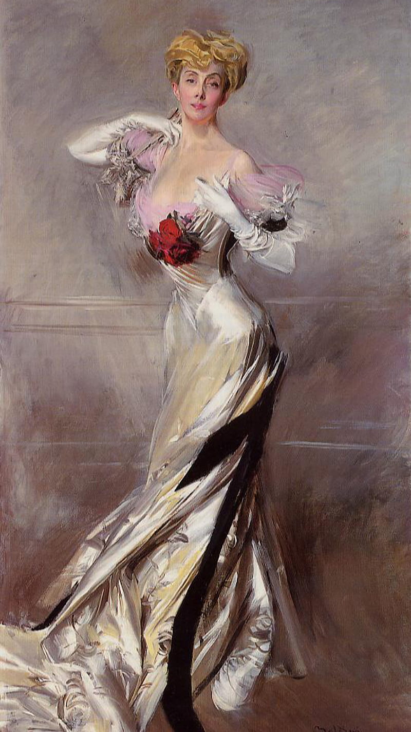 800x1422 Vintage Beauty Art, antique painting, classic art, vintage art, vintage oil painting, HD phone wallpaper
