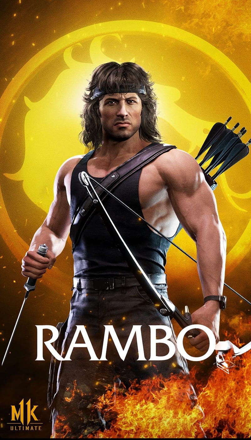 800x1402 Rambo, mortal kombat sylvester stallone, HD phone wallpaper