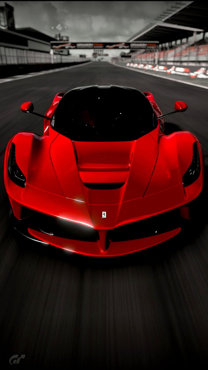 800x1421 Ferrari LaFerrari, car, carros, gt sport, race, track, v HD phone wallpaper