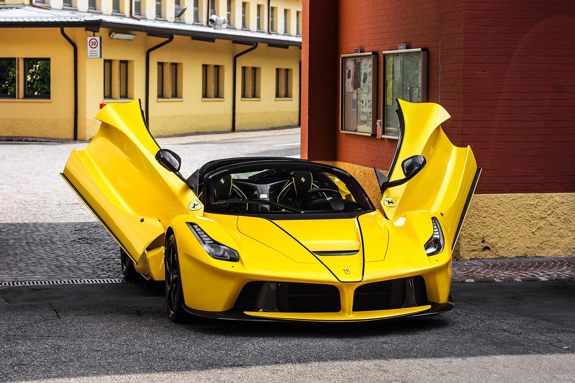 2000x1333 Art Print Poster of XOTIKS Ferrari LaFerrari Aperta High Gloss Art Print Poster. (531P) (24”x36”): Posters & Prints