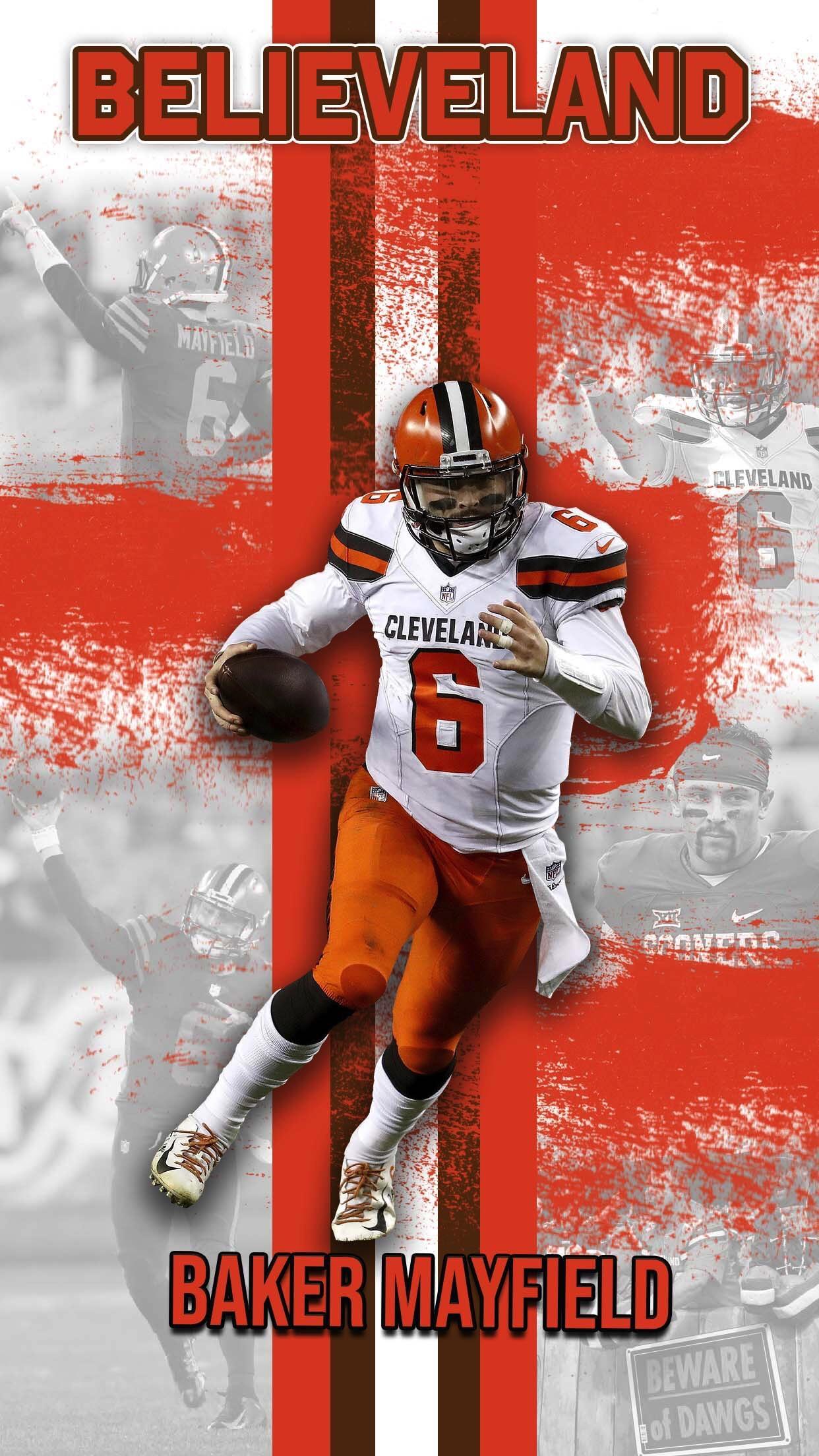 Baker Mayfield's confidence contagious on Cleveland Browns, baker mayfield  cleveland browns HD wallpaper