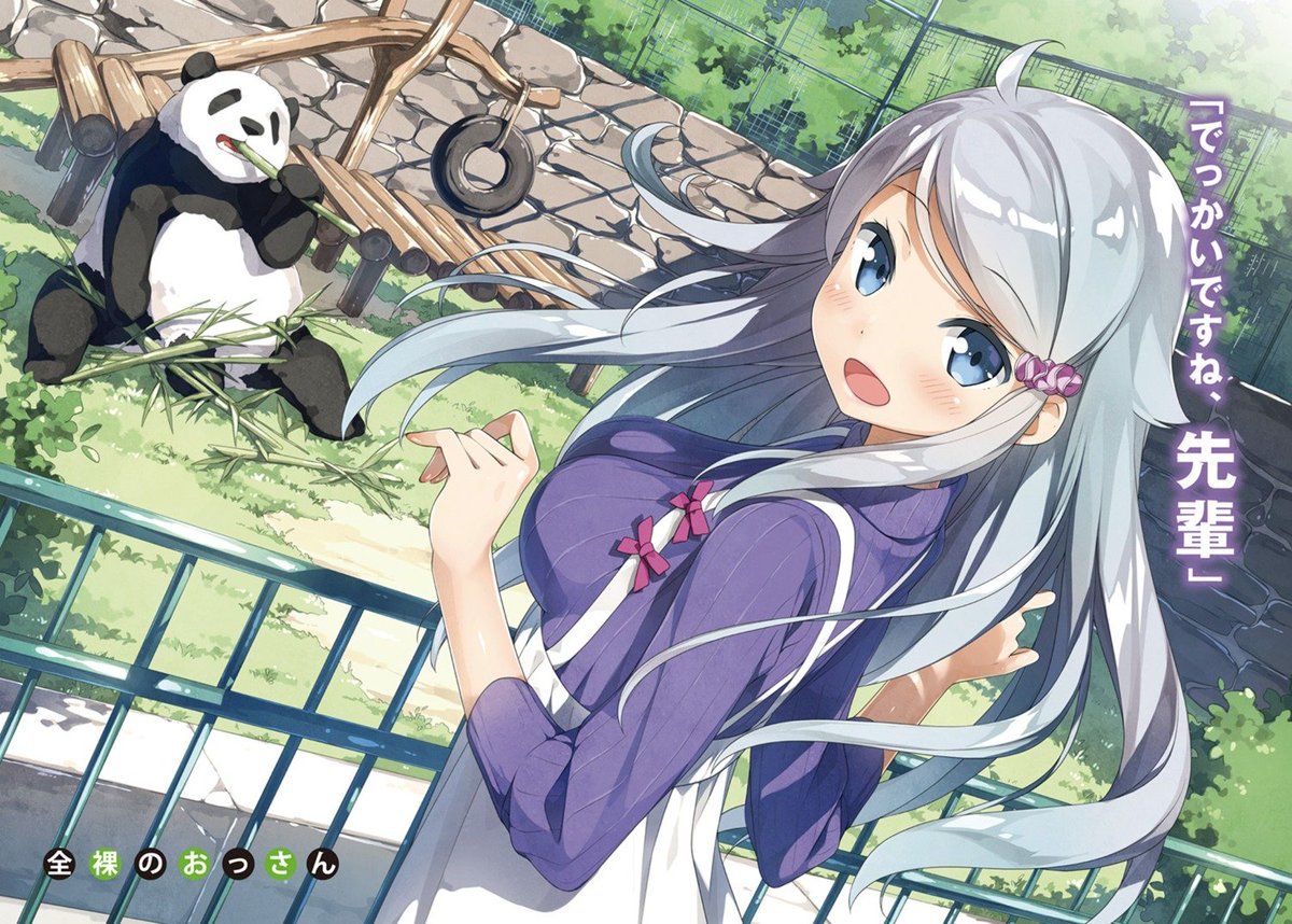 1200x858 The white hair character of the day is Nayuta Kani from Imouto sae Ireba Ii