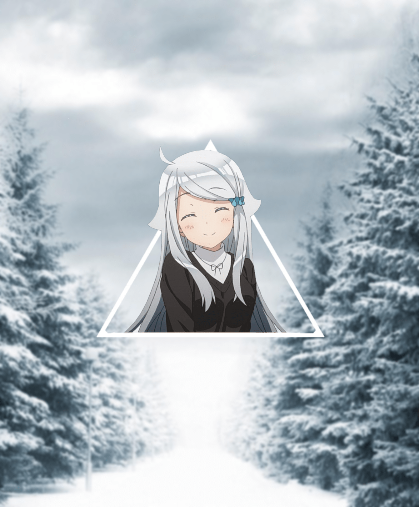 1341x1622 Nayuta Kanikou in the snow by LuisCanul on Newgrounds