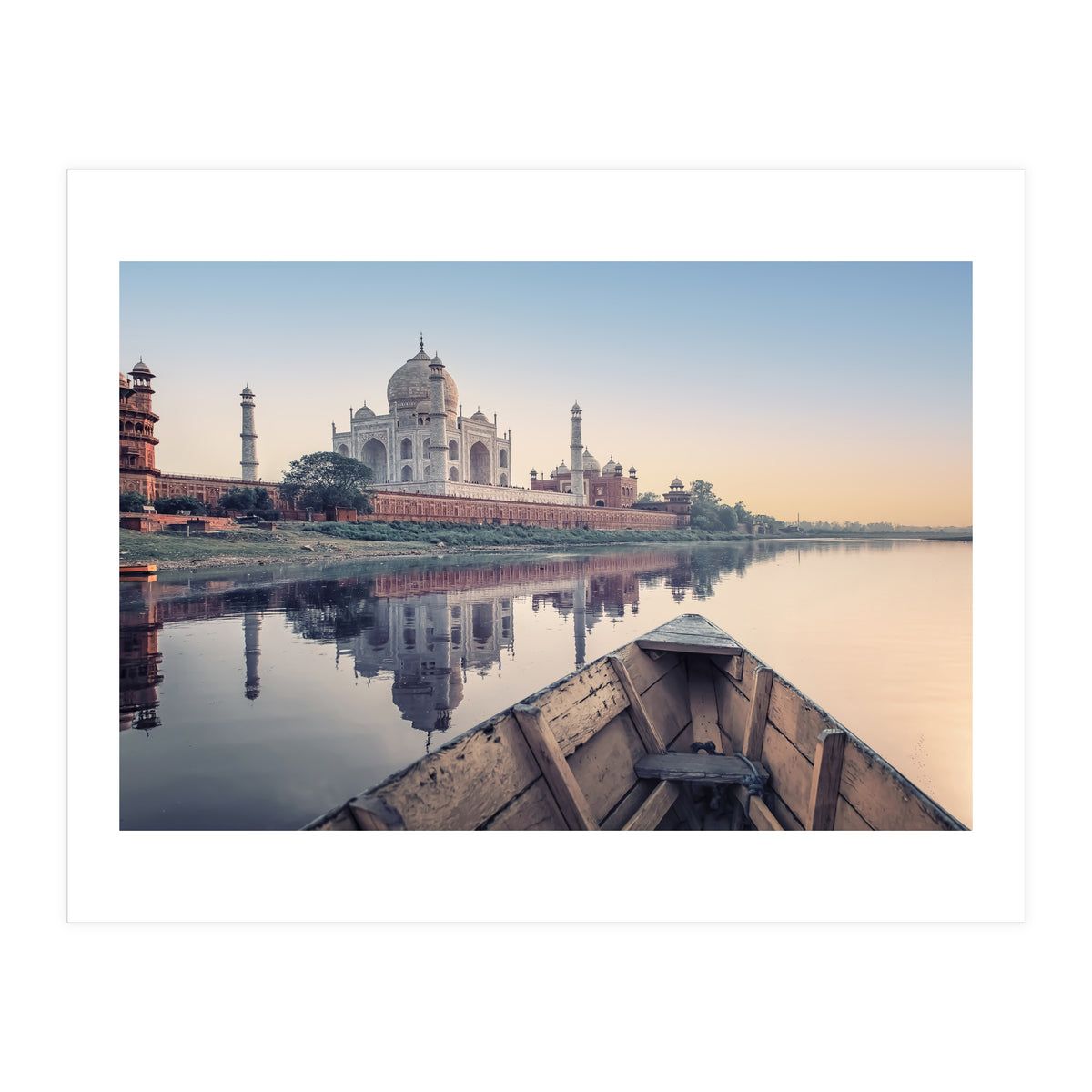 1200x1200 Yamuna River Art Print