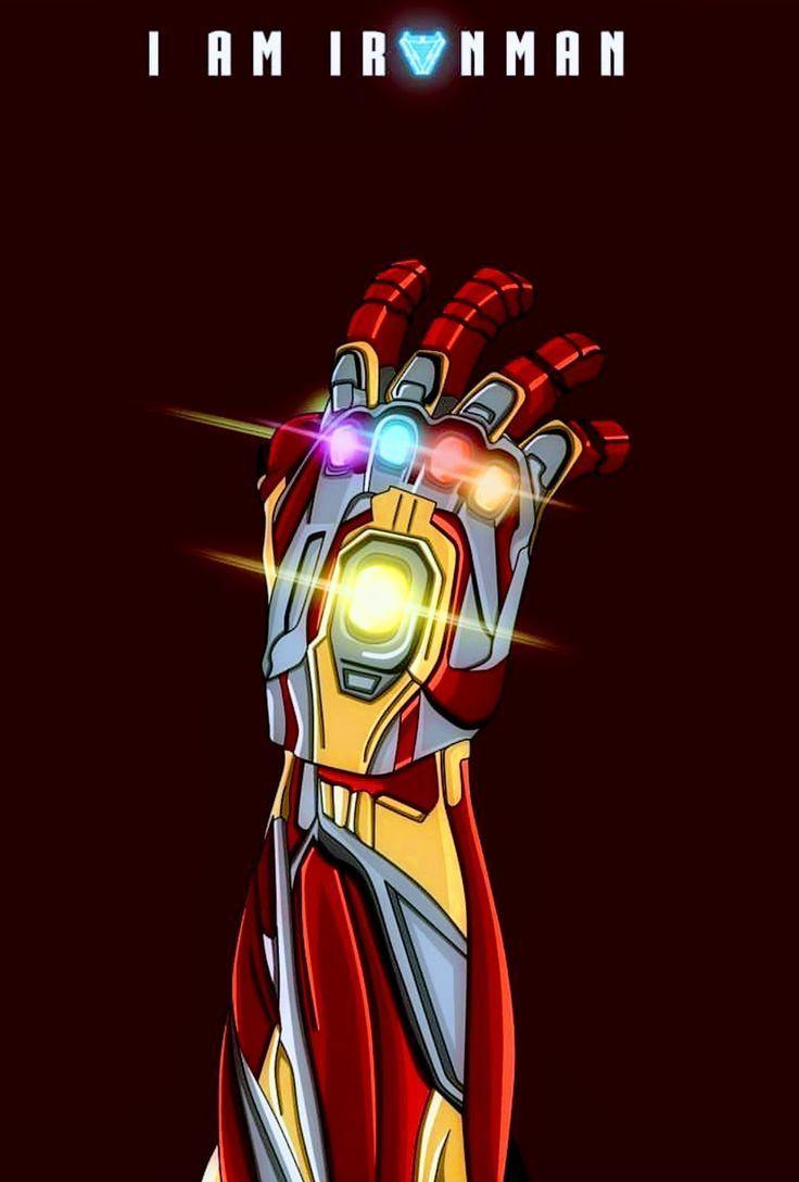 736x1088 Iron Man - Iron Infinity Gauntlet, Avengers: End Game - #Avengers