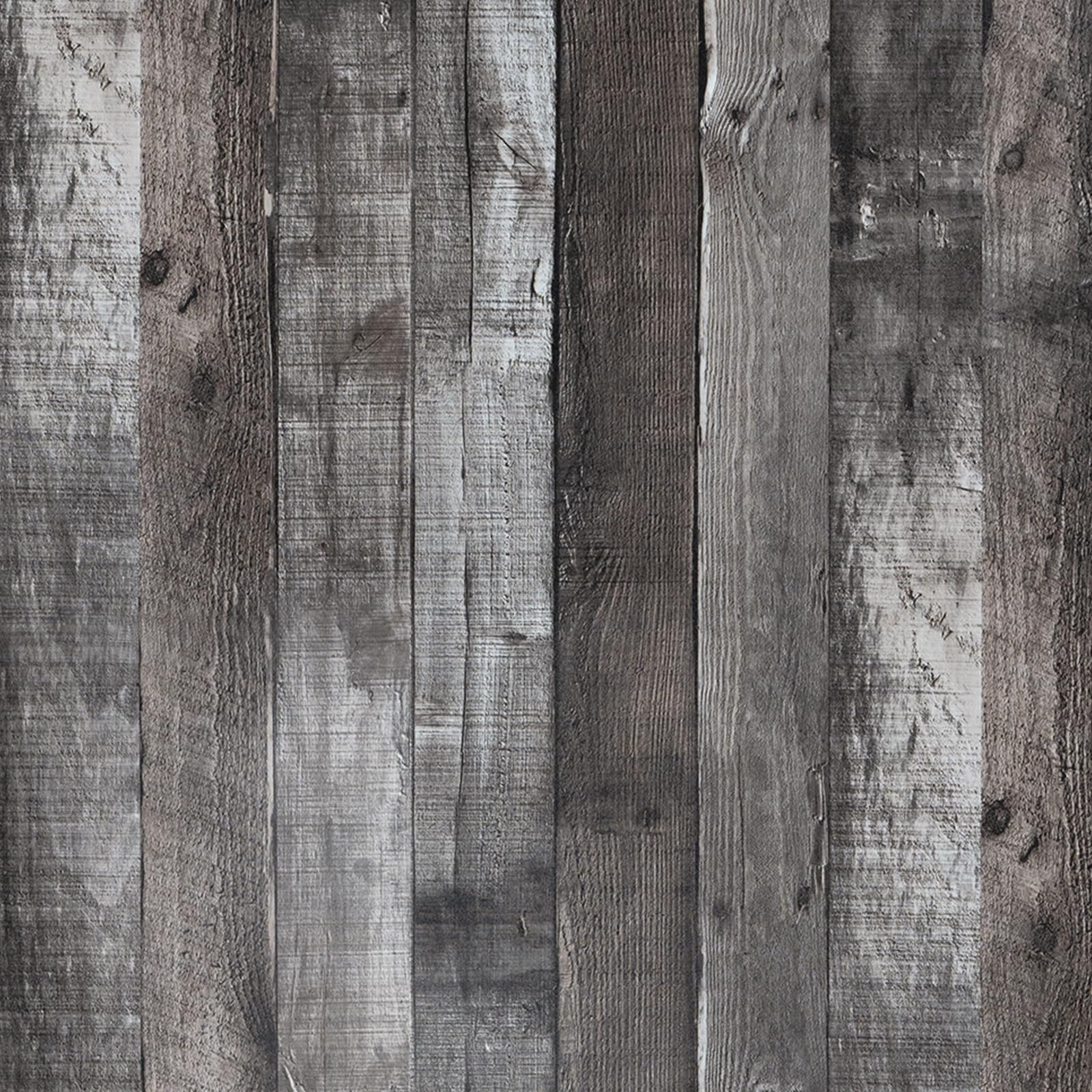 1600x1600 Qianglive Vintage Wood Peel And Stick Wallpaper 17.3×80 Grey Black Rustic Wood Contact Paper Removable Wallpaper Realistic Faux Wood Wall Paper Self Adhesive Shiplap For Cabinet Shelf Wall