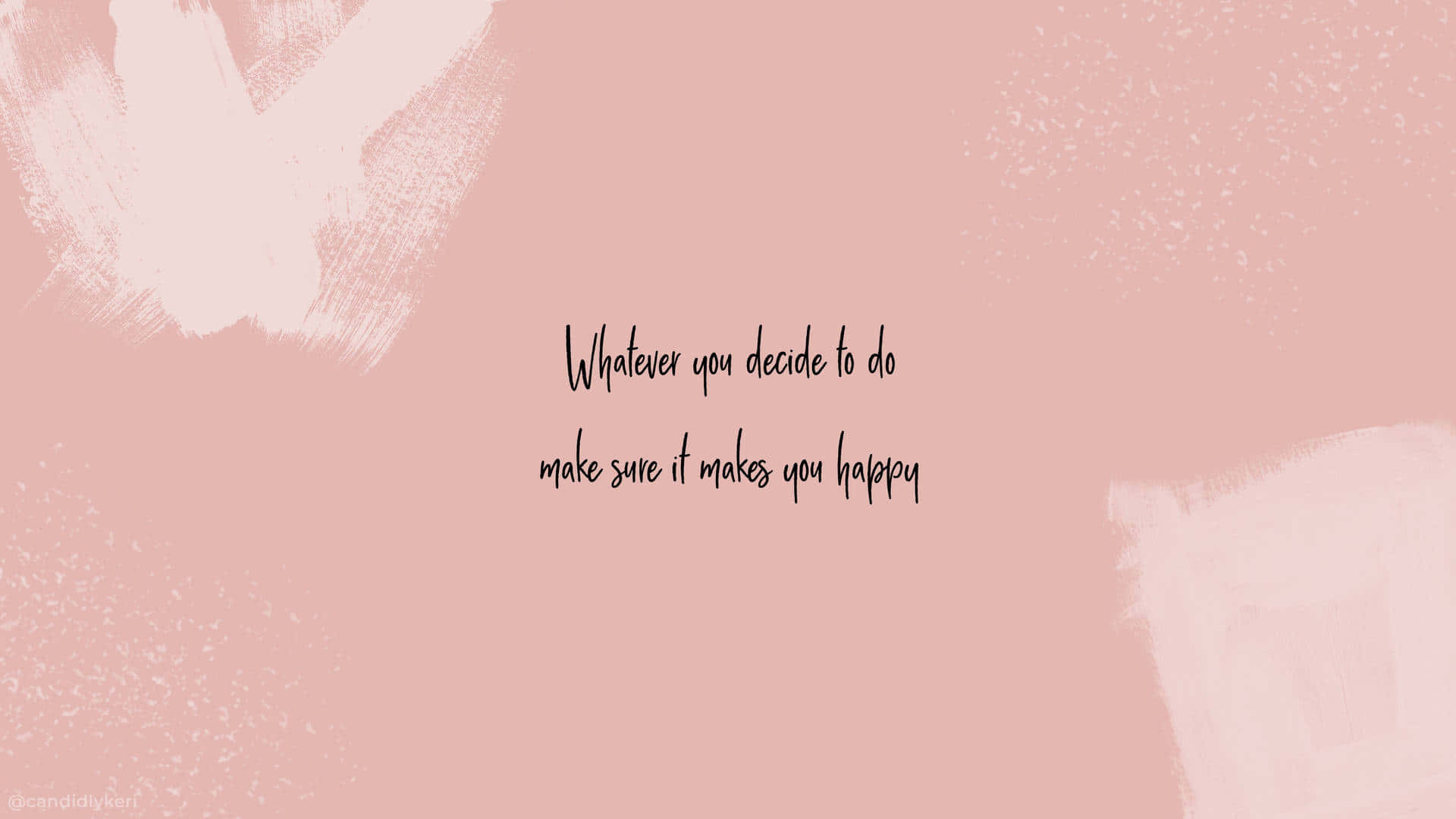 1920x1080 Happy Aesthetic Quote Wallpaper
