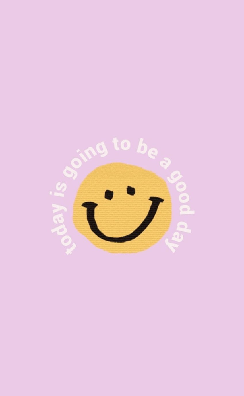 850x1381 Aesthetic happy face HD wallpaper