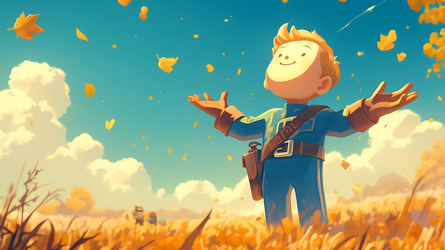 1536x864 Fallout Aesthetic Art Desktop Wallpaper in HD & 4K