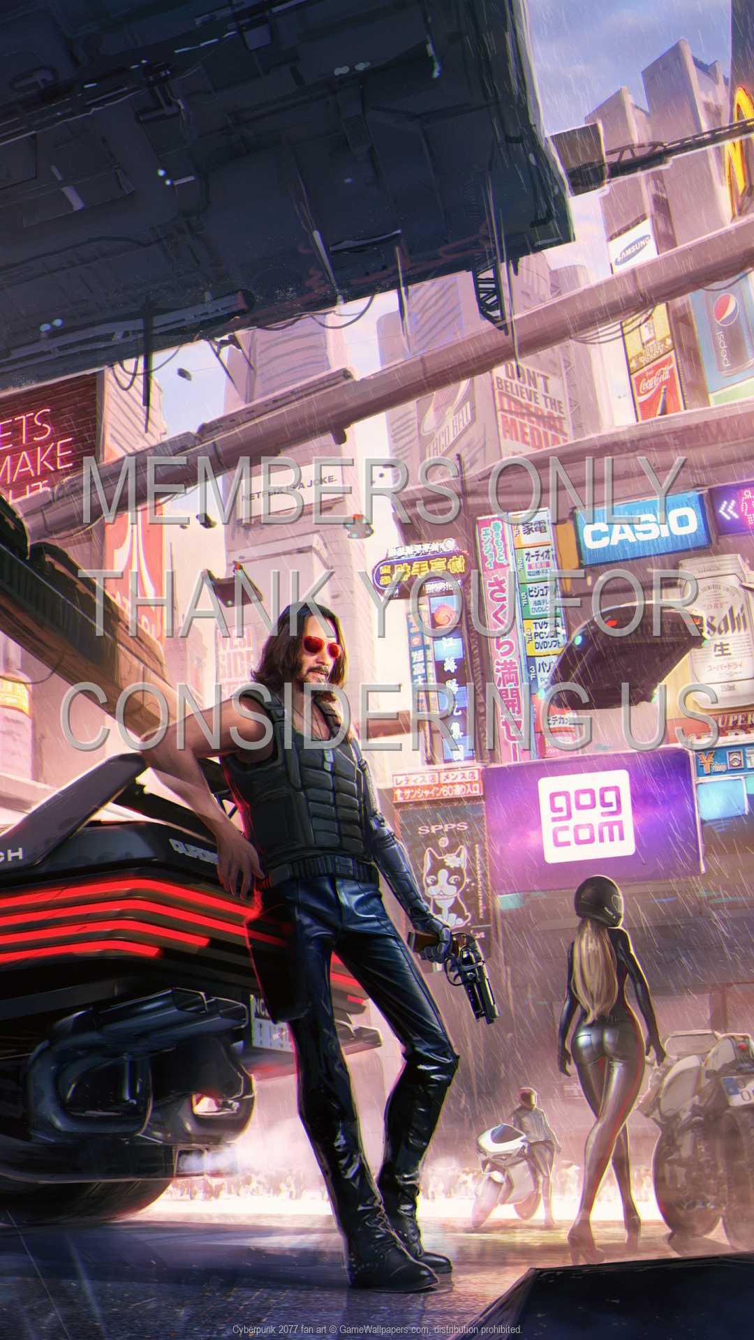 1080x1920 Cyberpunk 2077 fan art wallpaper 04 1080p Vertical