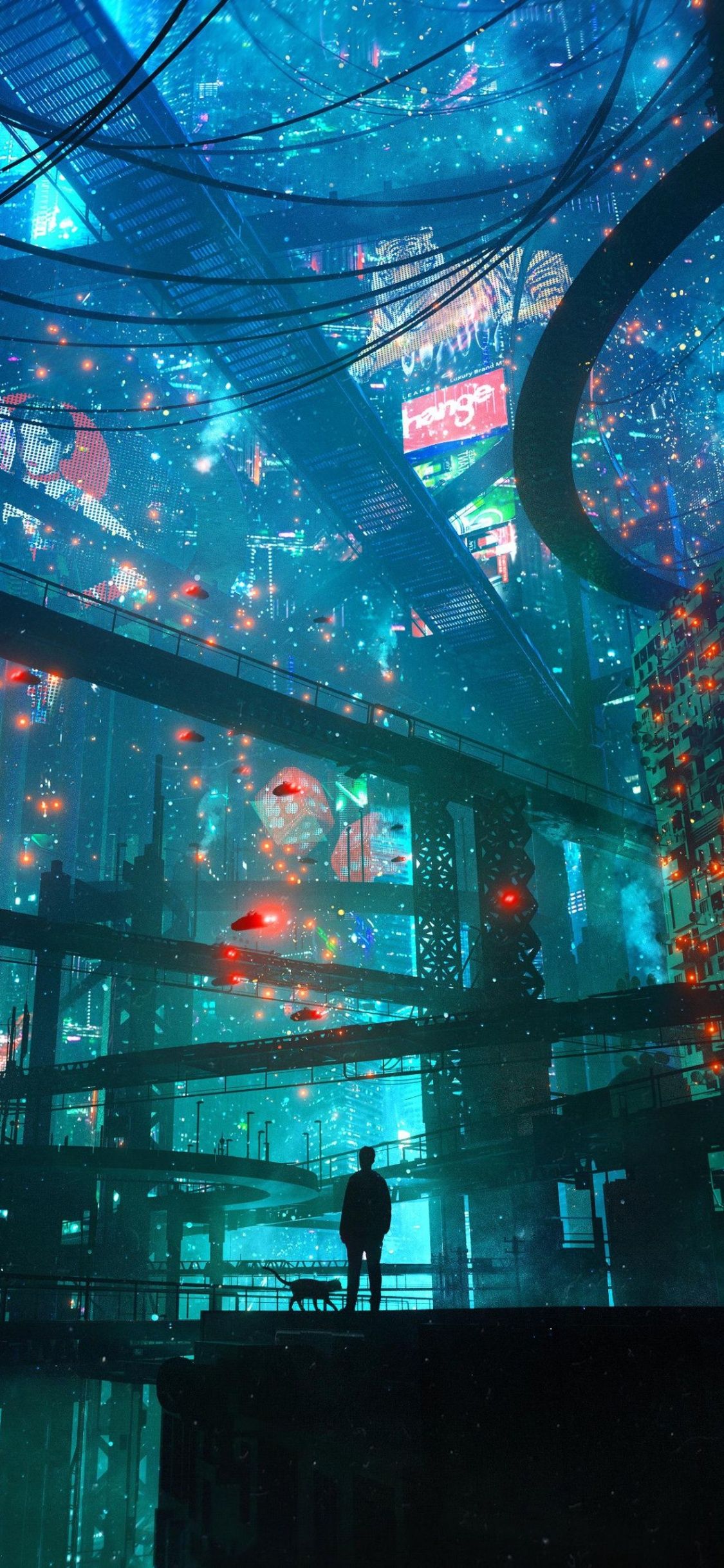 1125x2436 Cyberpunk Wallpaper for IPhone X / XS [Super Retina HD]