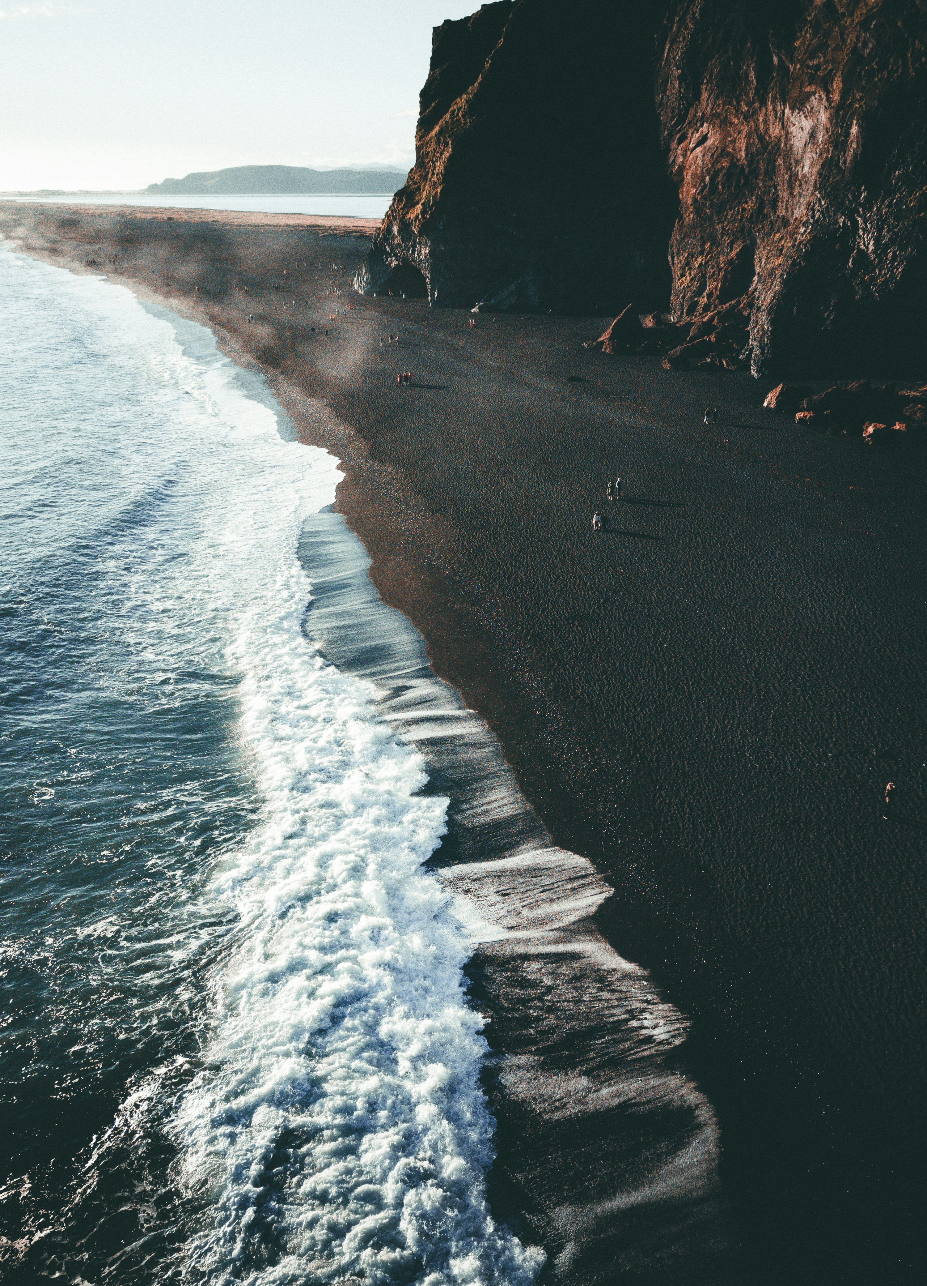 3000x4159 Black Sand Beach Picture. Download Free Image