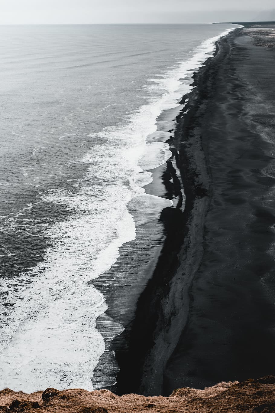 910x1365 Black sand 1080P, 2K, 4K, 5K HD wallpaper free download