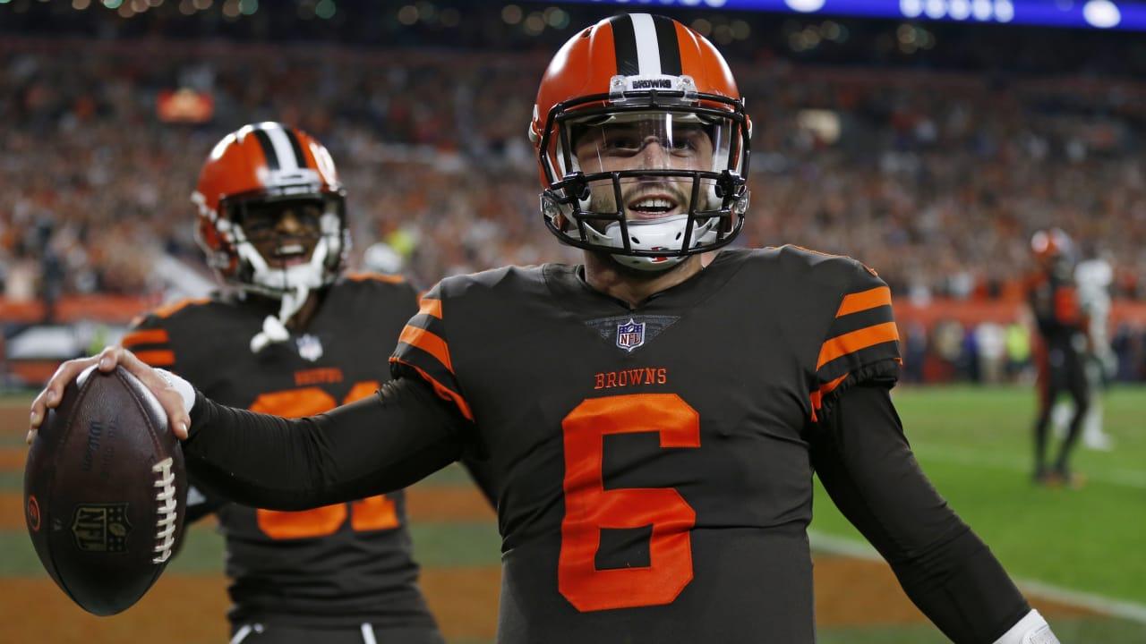 1280x720 Browns break down top plays of 2018: No. 8 play puts Baker