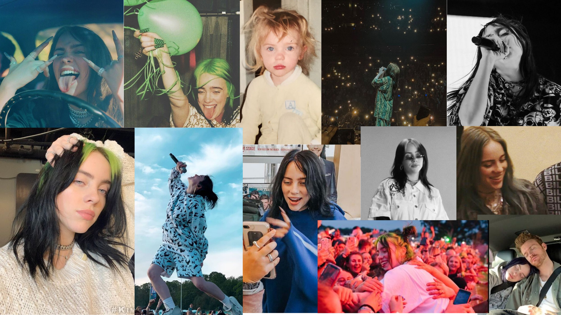 1920x1080 Billie Eilish Aesthetic PC Wallpaper