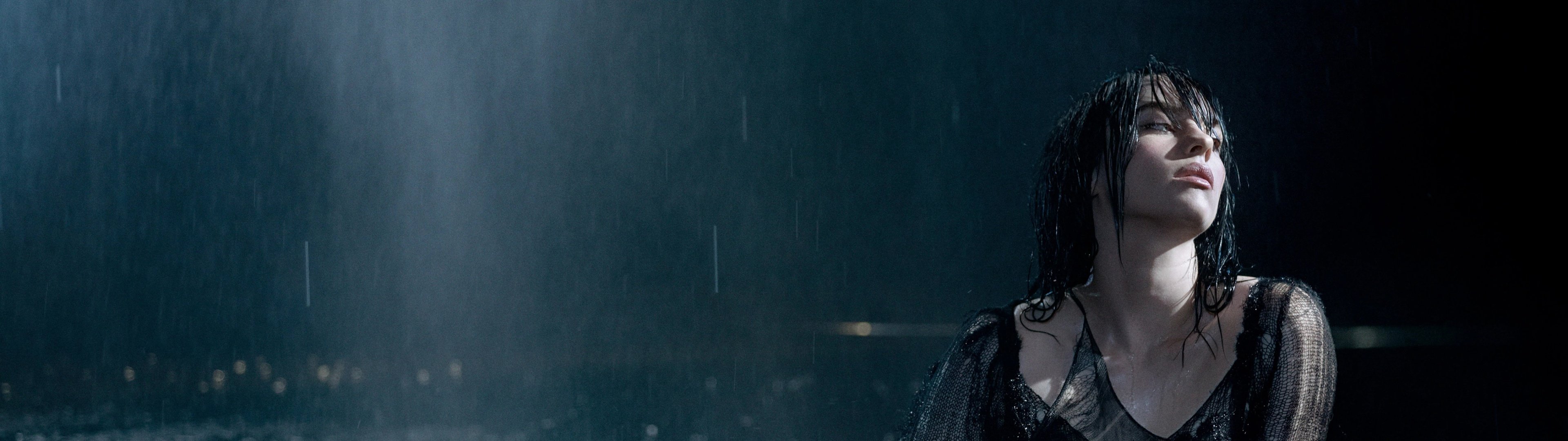 3840x1080 Billie Eilish Wallpaper 4K, Happier Than Ever, Rain, 5K
