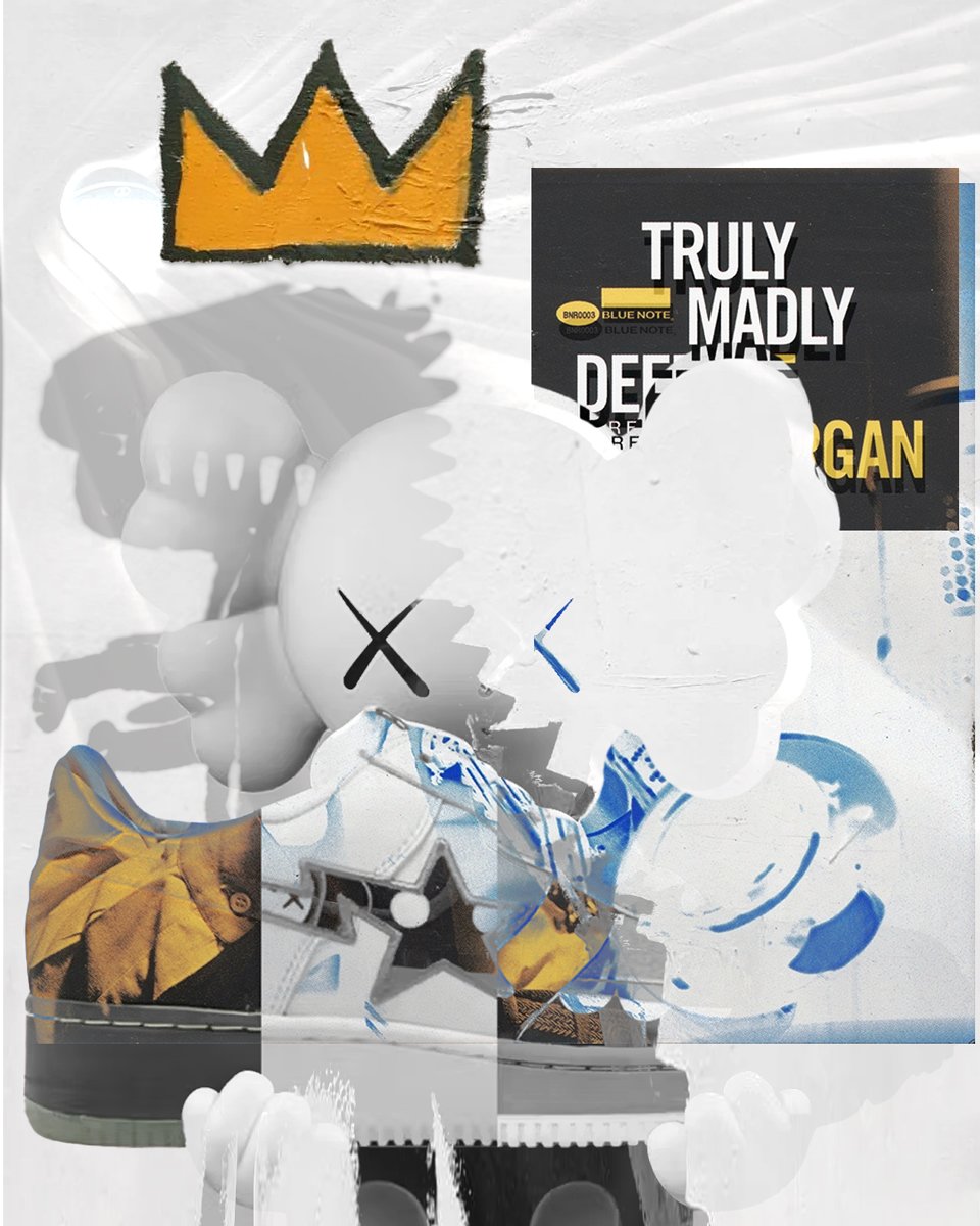 960x1200 Kaws x Bape x Basquiat Artwork